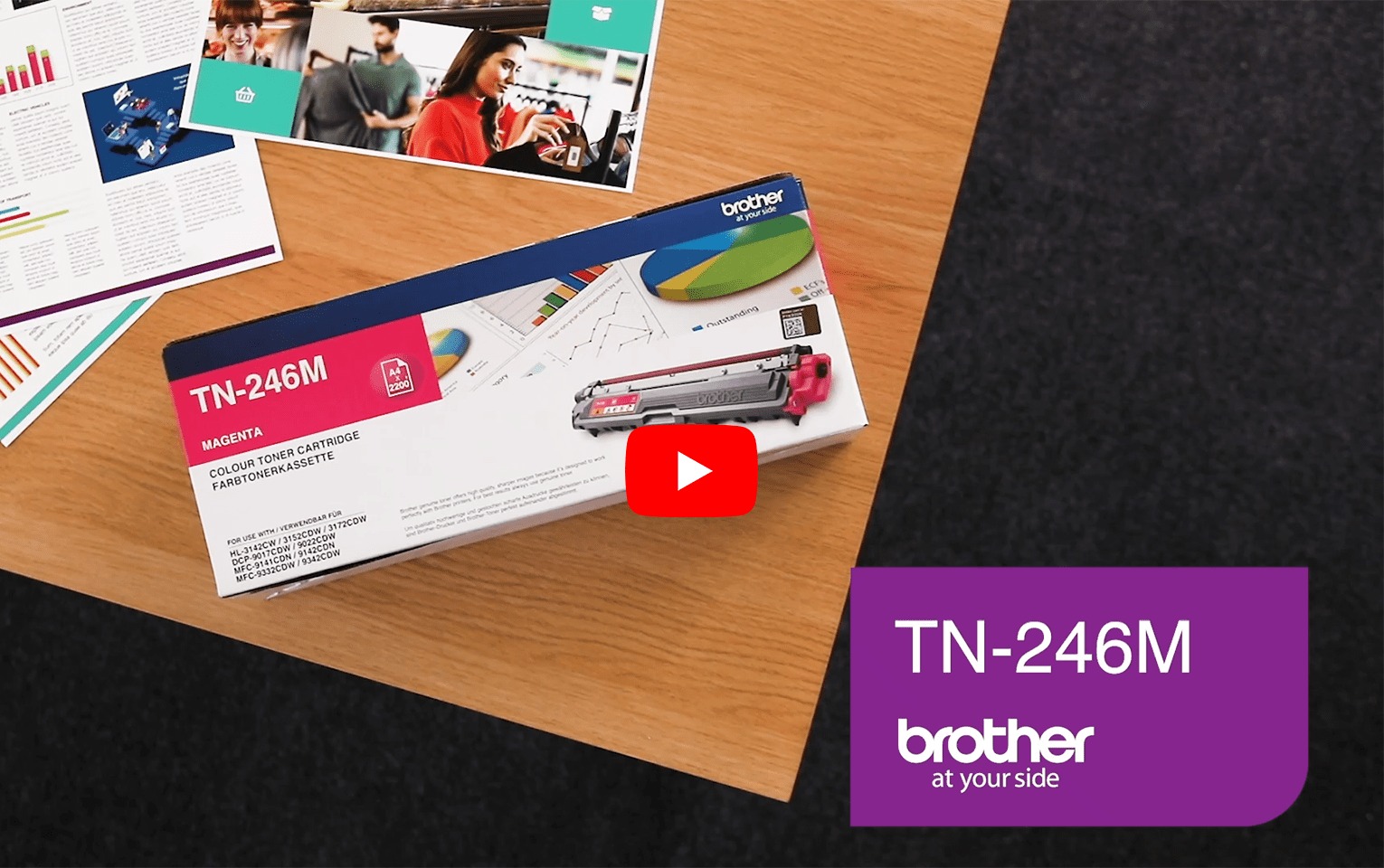Brother TN-246M Tonerkartusche – Magenta 5